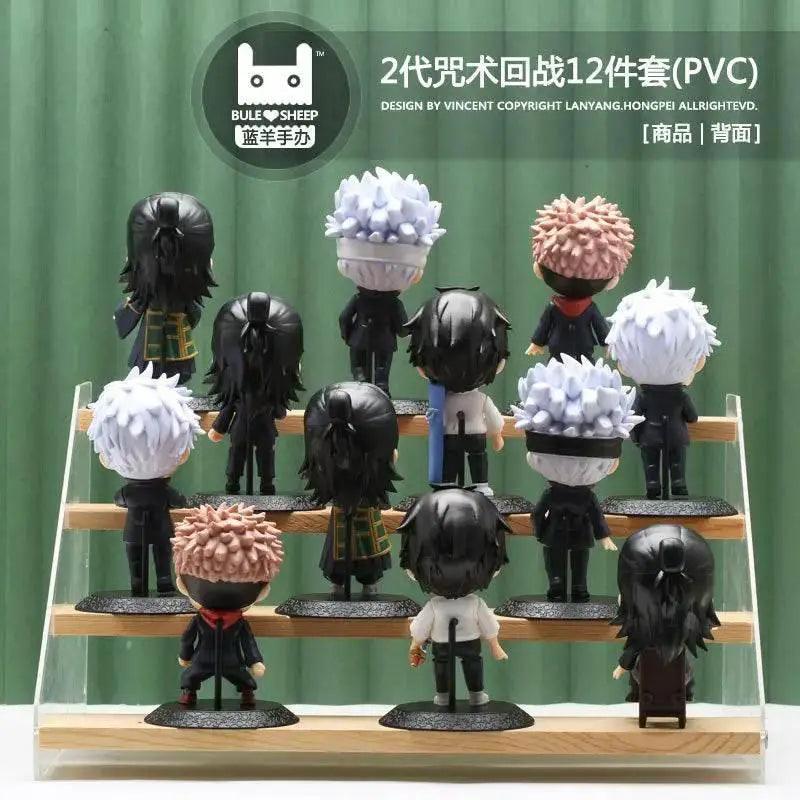  12-Piece Jujutsu Kaisen Gojo Satoru Figure PVC Models Set for Kids -  -  ToylandEU™