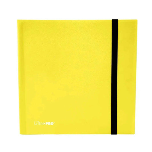  12 Pocket Eclipse PRO Binder Lemon Yellow Card Holder -  ToylandEU™