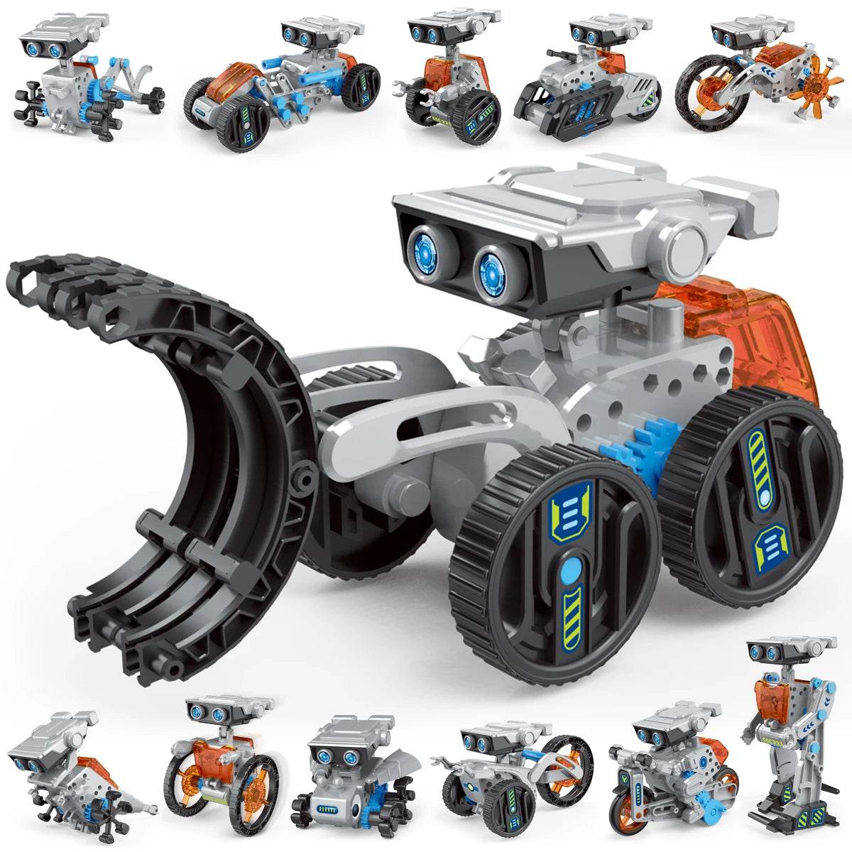 12 in 1 Science Experiment Solar Robot Toy DIY Building Powered Learning Tool Education Robots Technological Gadgets Kit for Kid - ToylandEU