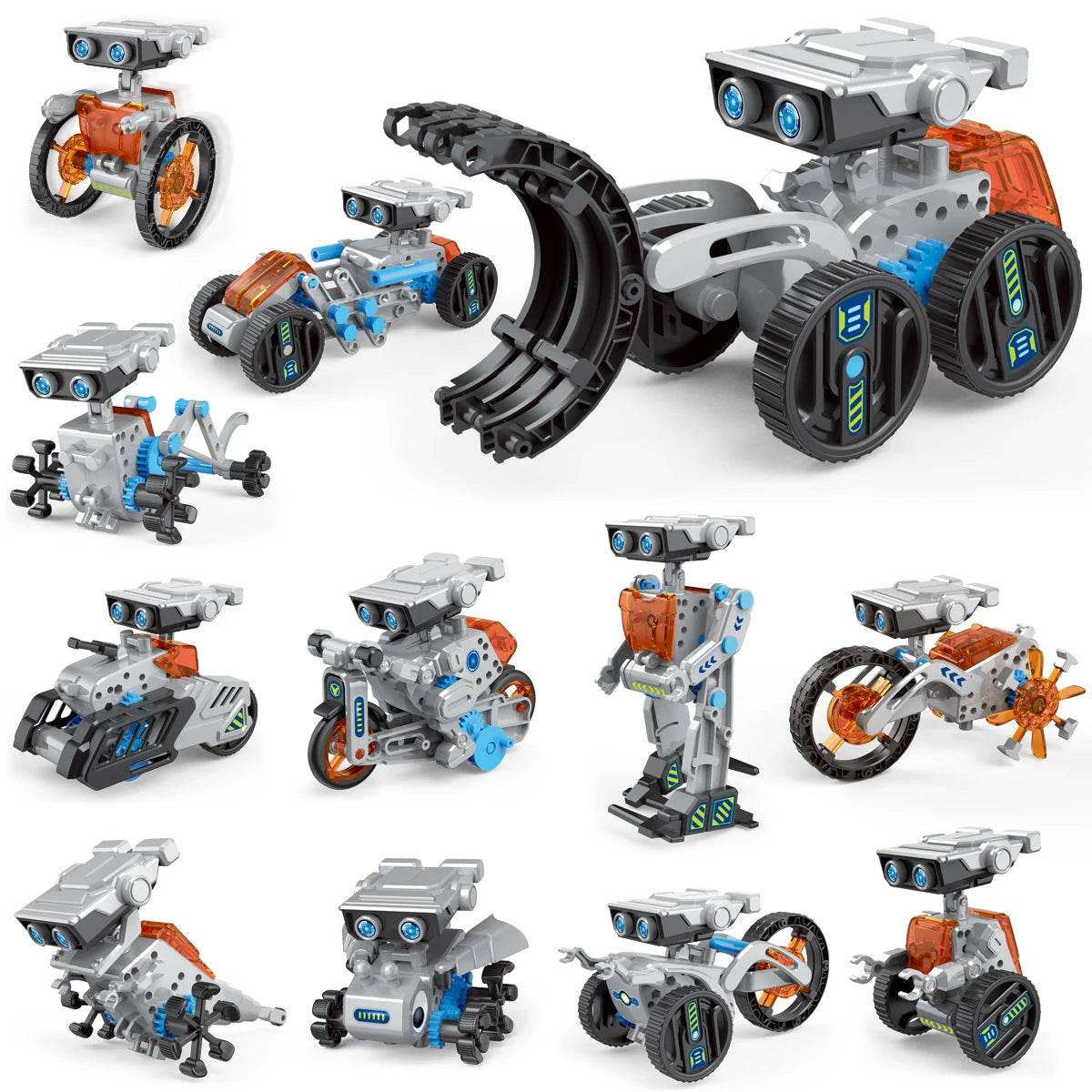 12 in 1 Science Experiment Solar Robot Toy DIY Building Powered Learning Tool Education Robots Technological Gadgets Kit for Kid - ToylandEU