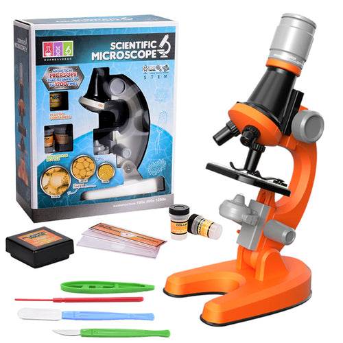 1200x Zoom Kids Microscope Kit - Explore Biology and Nature Science - ToylandEU