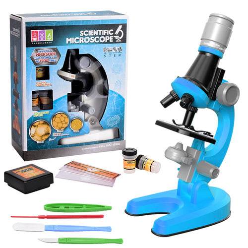 1200x Zoom Kids Microscope Kit - Explore Biology and Nature Science - ToylandEU