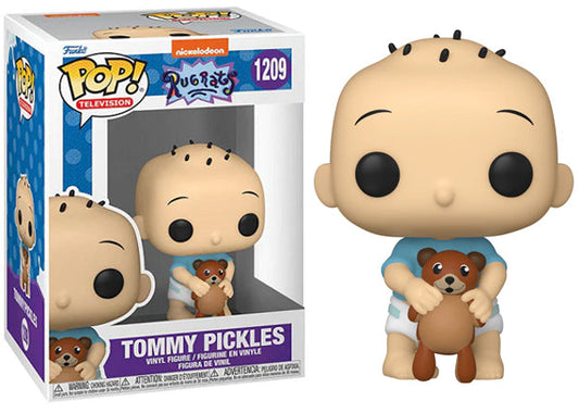 Tommy Pickles Funko Pop With Teddy Bear Rugrats Near Mint