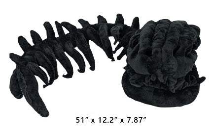 Dinosaur Skeleton Plush Costume | 120 Cm (47 In) | Spinosaurus-Inspired