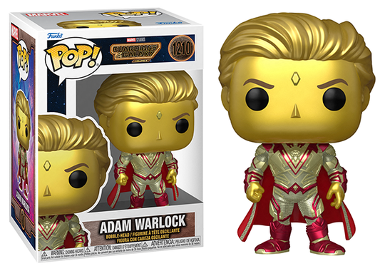 Adam Warlock Funko Pop Guardians of Galaxy 3 Near Mint
