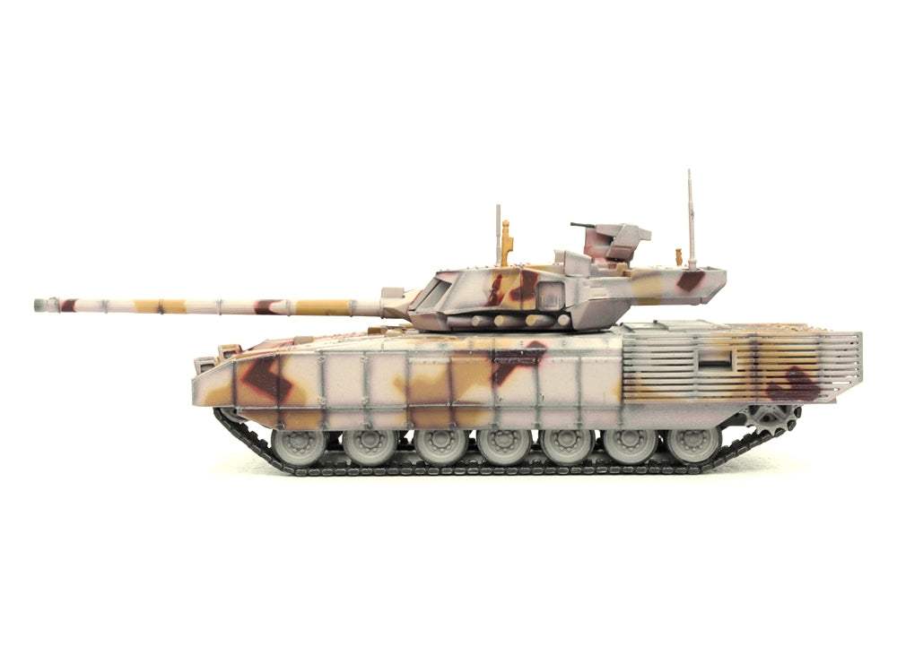 Russian T14 Armata MBT (Main Battle Tank) Multi-Desert Camouflage | 1/72 Diecast Military Model | Panzerkampf | Armor Premium Series