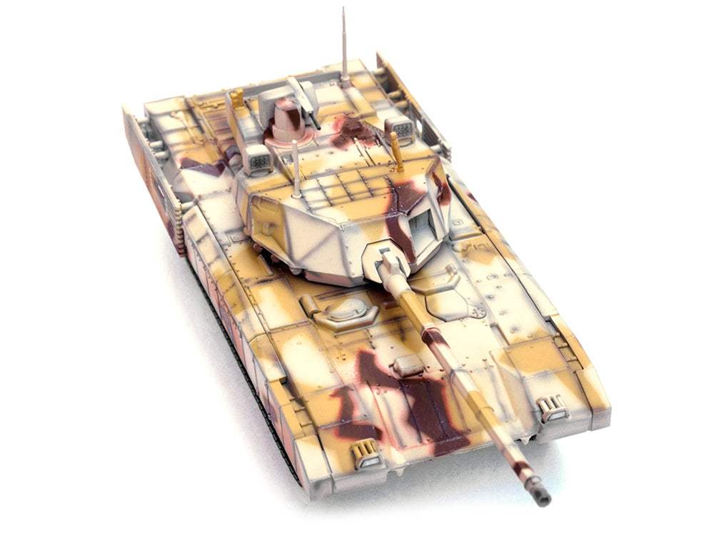 Russian T14 Armata MBT (Main Battle Tank) Multi-Desert Camouflage | 1/72 Diecast Military Model | Panzerkampf | Armor Premium Series
