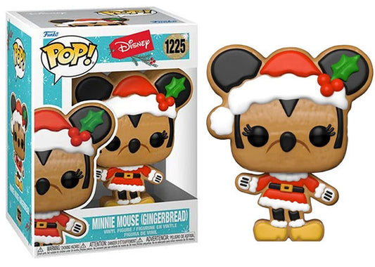 Funko Pop Minnie Mouse Gingerbread Figure Near Mint