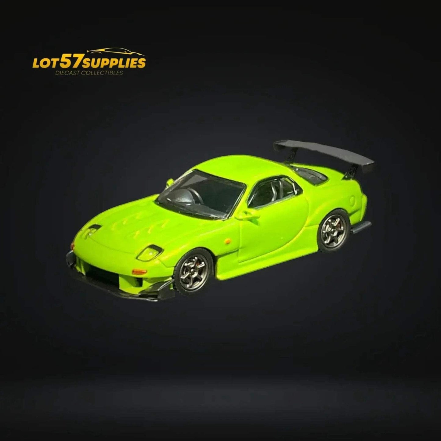 123 Hobby Mazda FD3S RX-7 in Apple Green 1:64 - ToylandEU