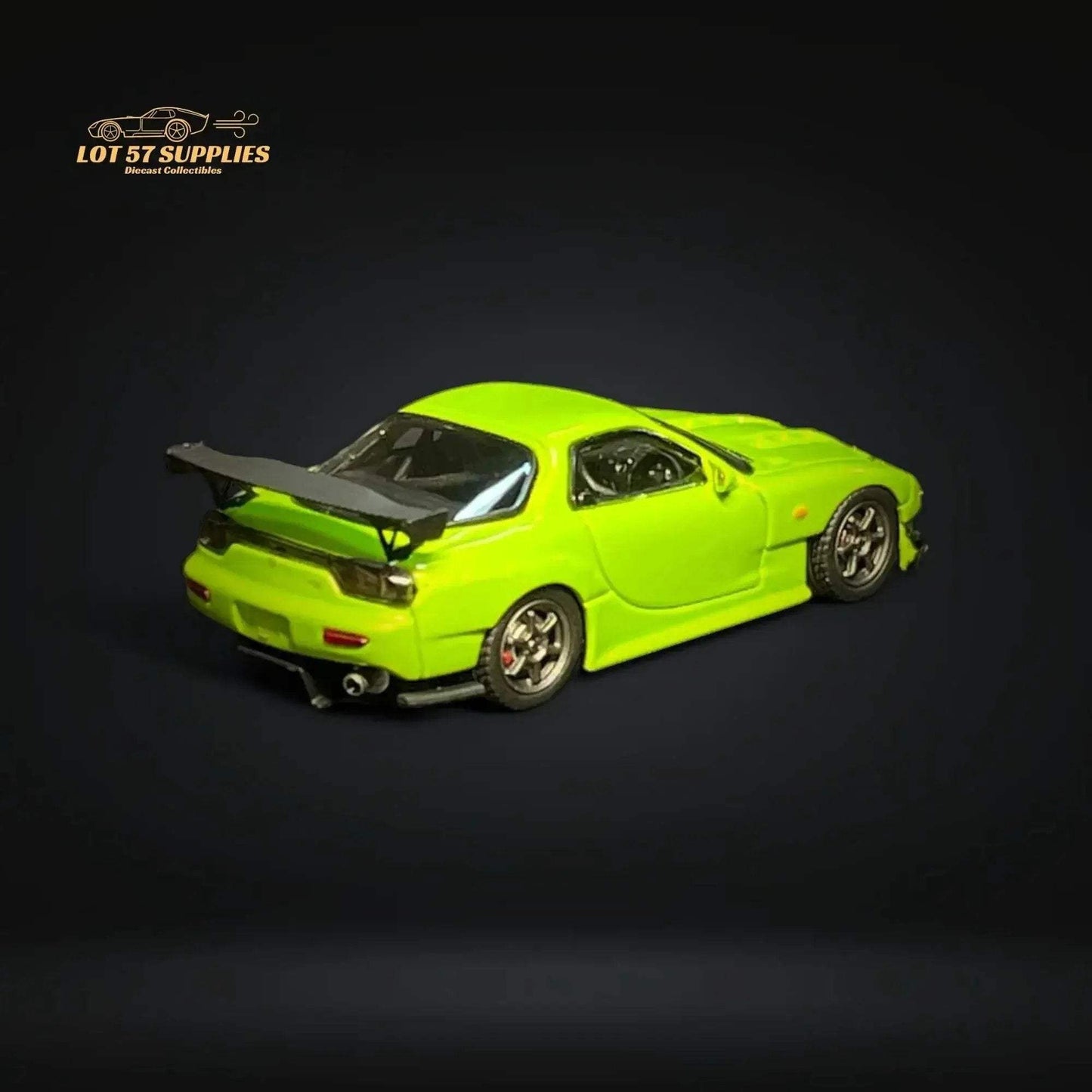 123 Hobby Mazda FD3S RX-7 in Apple Green 1:64 - ToylandEU
