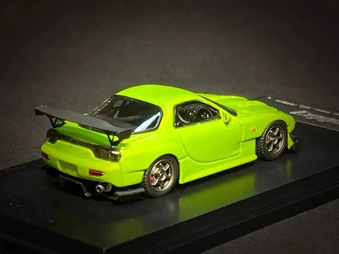123 Hobby Mazda FD3S RX-7 in Apple Green 1:64 - ToylandEU