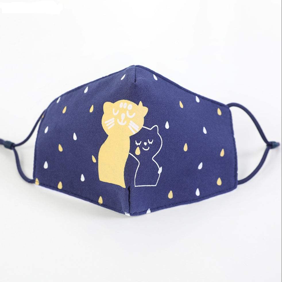 Kids' Cotton Face Mask | Breathable, Ages 3-10