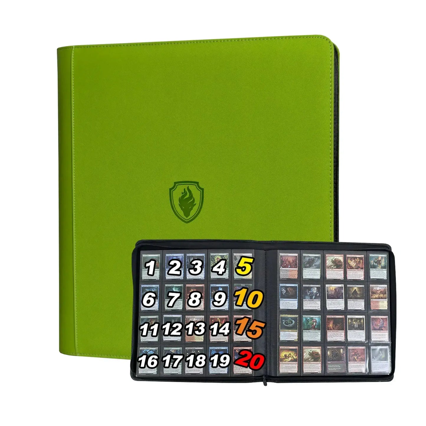 1280 Card Binder 20 Pocket Album For Pokemon Trading Cards - ToylandEU