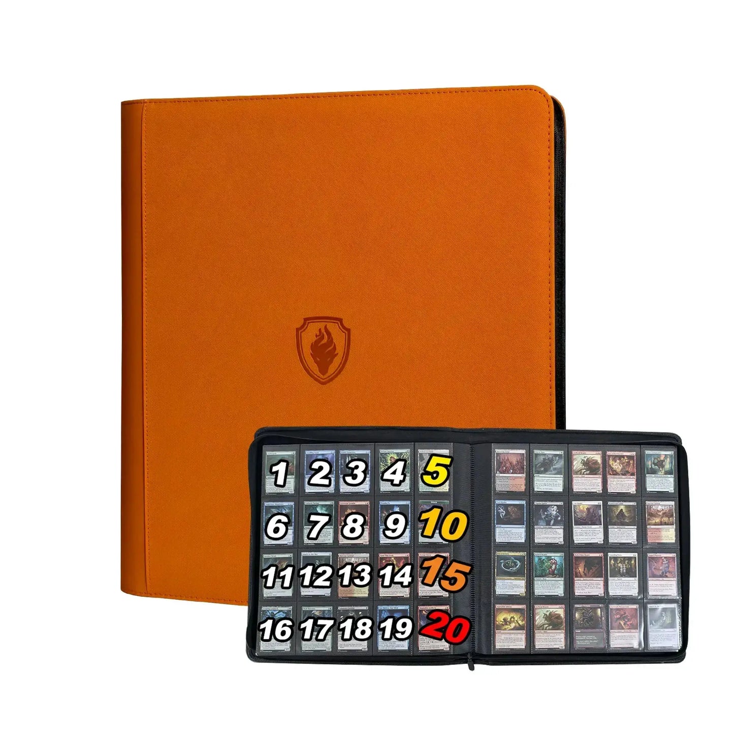 1280 Card Binder 20 Pocket Album For Pokemon Trading Cards - ToylandEU