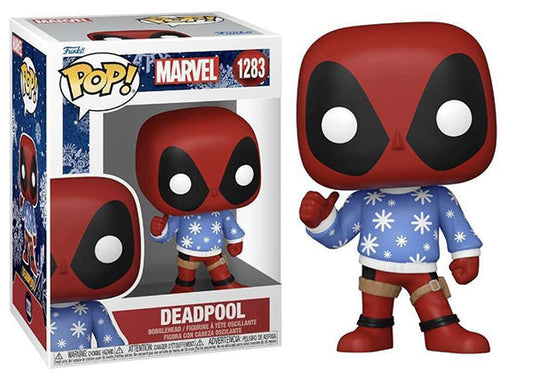 Deadpool Holiday Funko Pop Figure Near Mint Condition