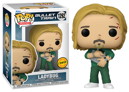 Funko Pop Ladybug Chase Bullet Train 1292 Near Mint