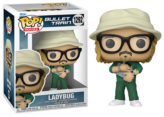 Funko Pop Ladybug Bullet Train Figure Near Mint Condition