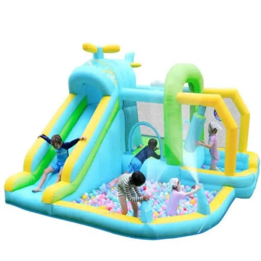  12In1 Inflatable Bounce House Water Slide Climbing Wall -  ToylandEU™