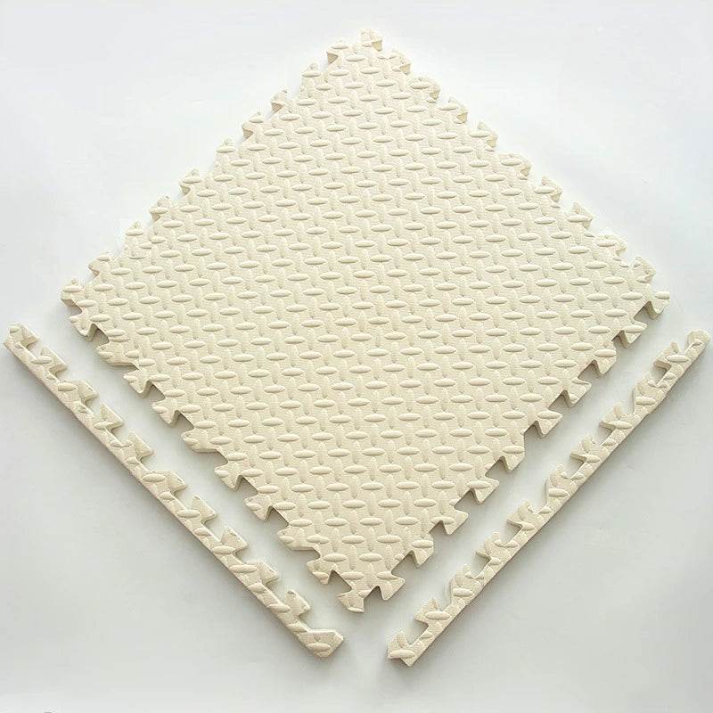 12Piece Foam Baby Play Mat Puzzle Interlocking Exercise Floor Tiles Soft Carpet 30x30x1cm - ToylandEU