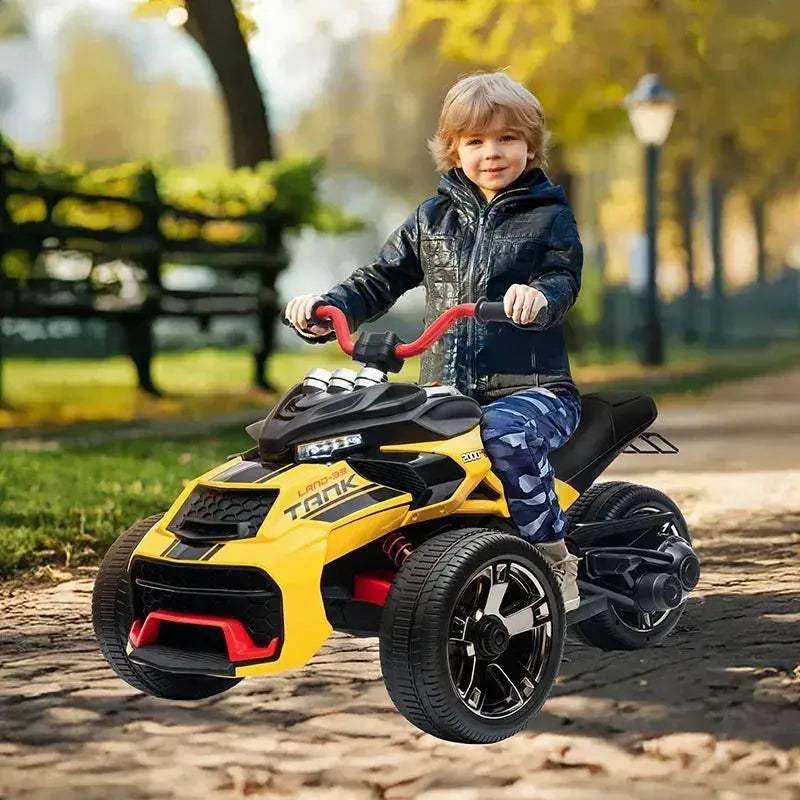 12V Kids ATV Ride On Toy With Brilliant Led Lights - ToylandEU
