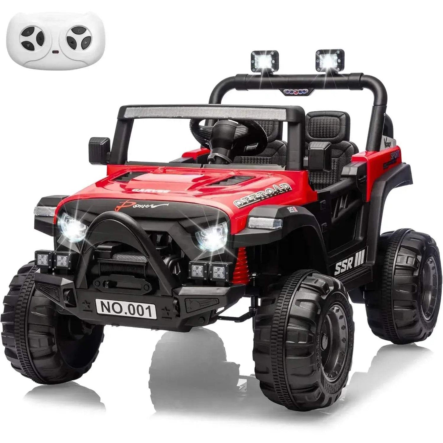  12V Kids Ride On Car Remote Control All Terrain Durable -  ToylandEU™