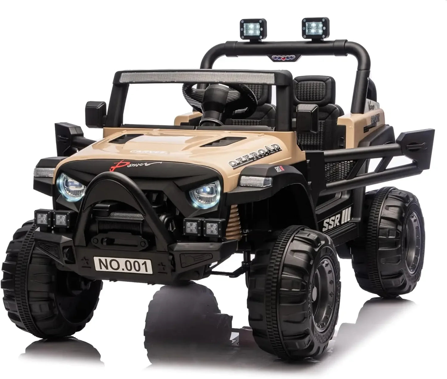 12V Kids Ride On Car With Remote Control All Terrain - ToylandEU