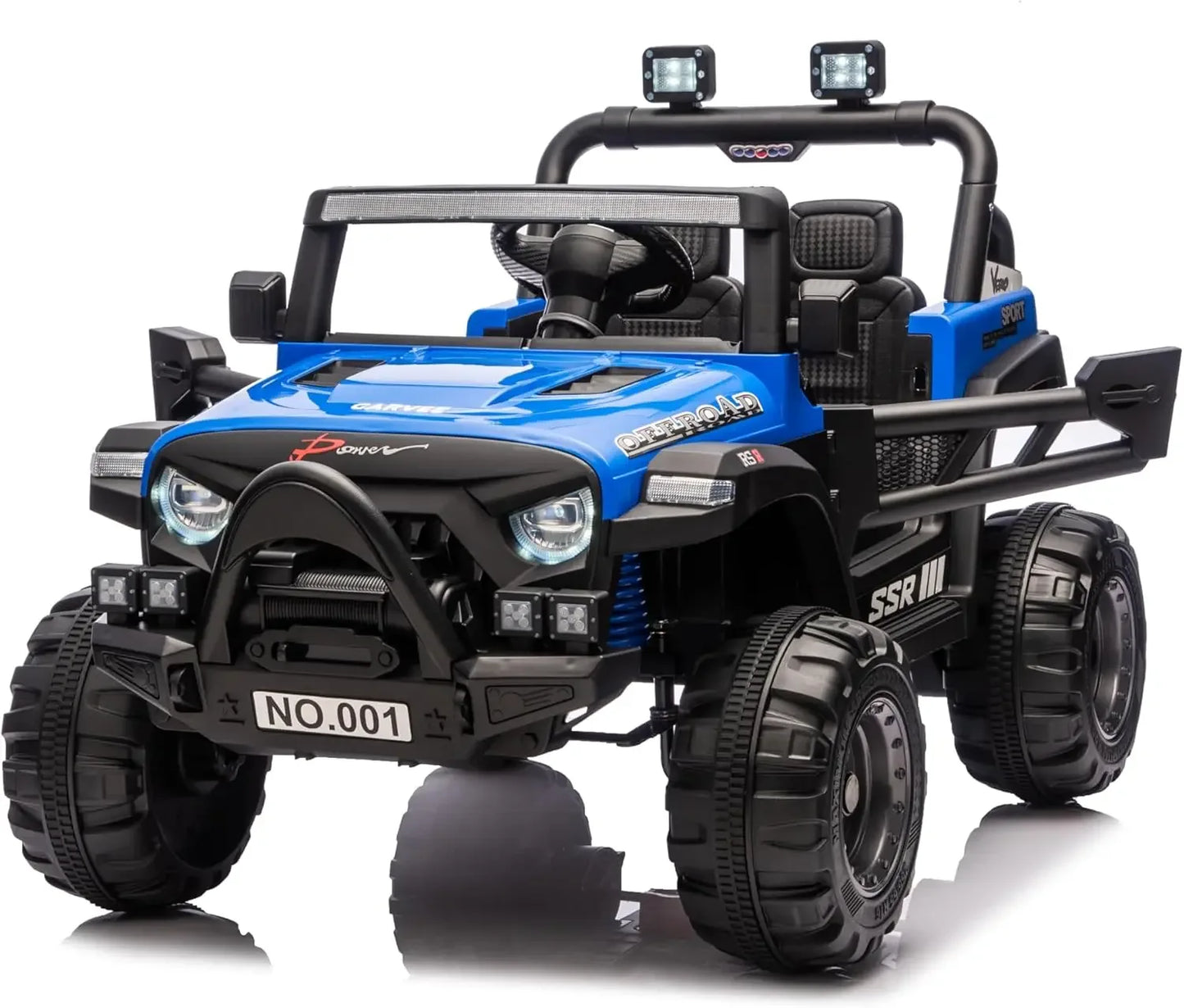 12V Kids Ride On Car With Remote Control All Terrain - ToylandEU