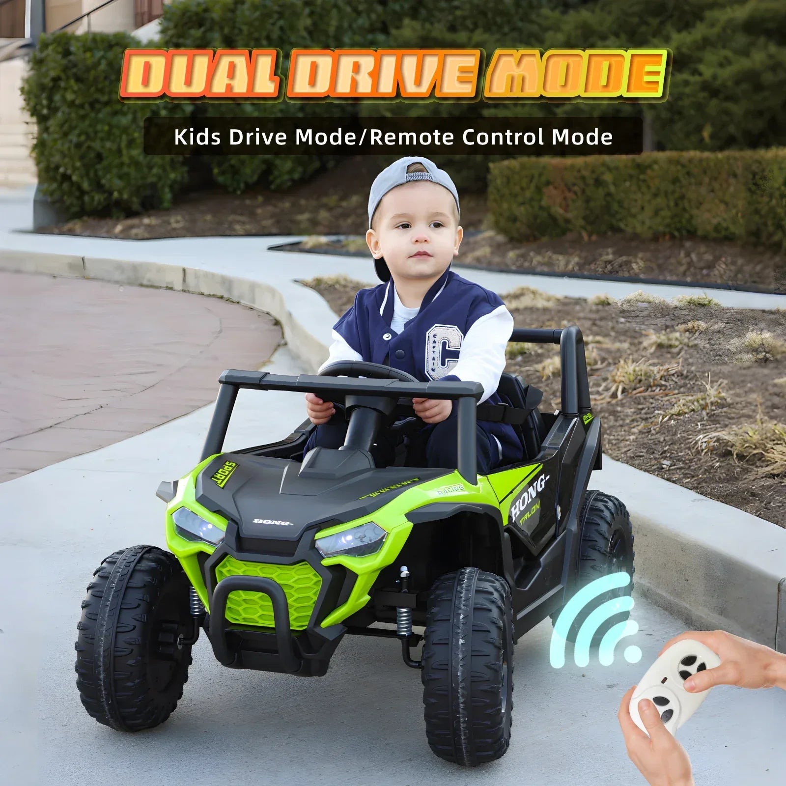 12V Kids UTV Ride On Car Electric With Remote LEDs - ToylandEU