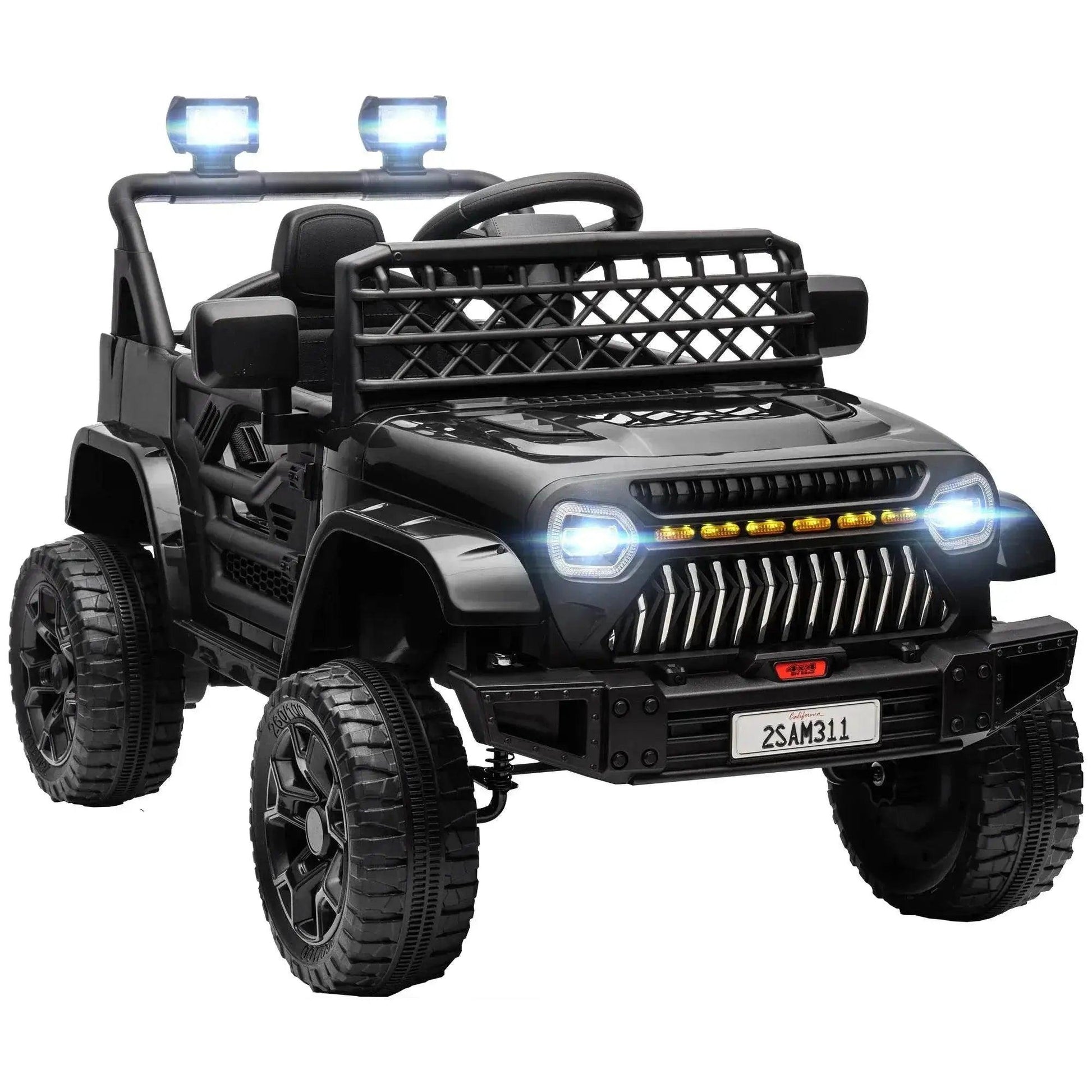  12V Ride on Truck W/ Spring Suspension, Remote, Pink Fun -  ToylandEU™
