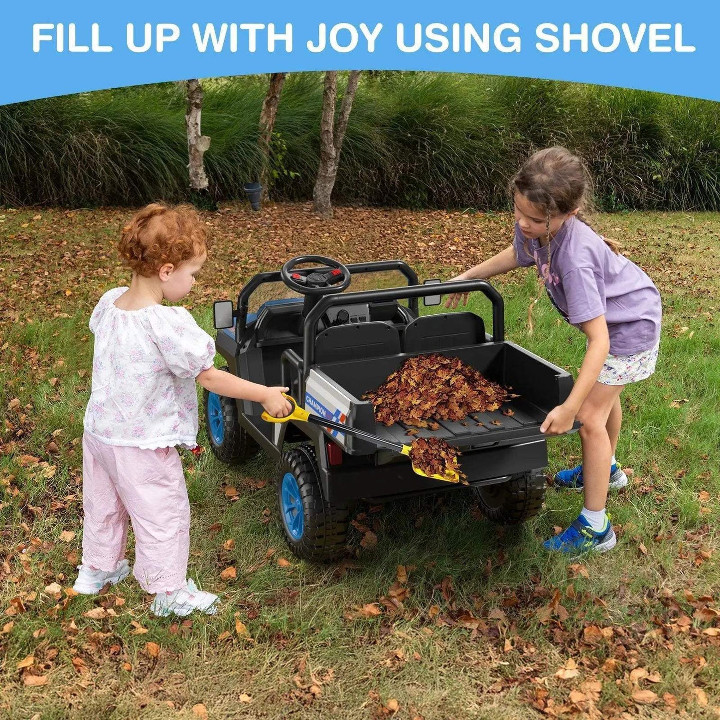  12V Two-Seat Ride On UTV With Remote And Suspension -  ToylandEU™