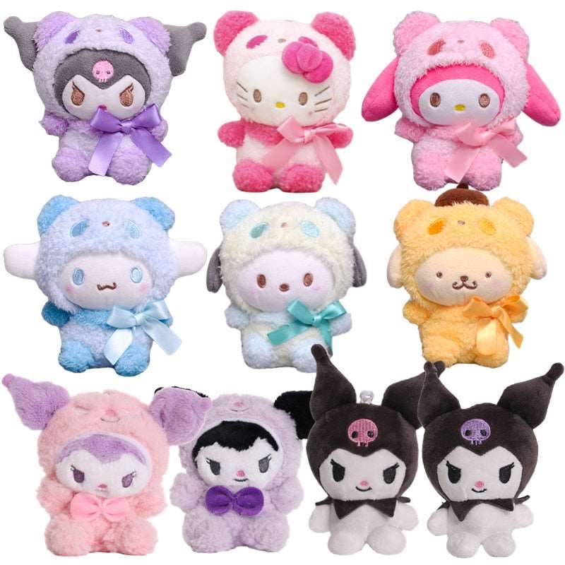 12cm Sanrio  Plush Toy Kawali Kuromi Hello Kitty My Melody - ToylandEU