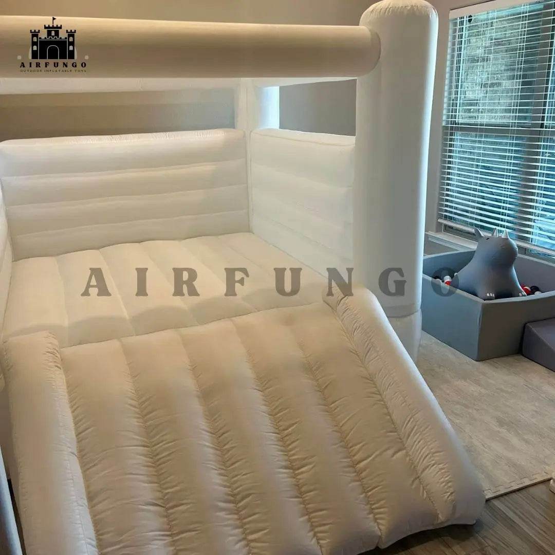 12ft Kids Birthday Gift White Bounce House Indoor Outdoor - ToylandEU