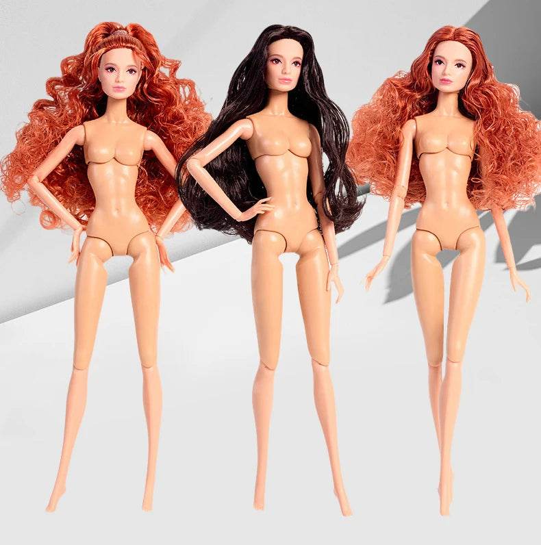 12inch European Fashion BJD Doll Body Black Skin Outfit - ToylandEU