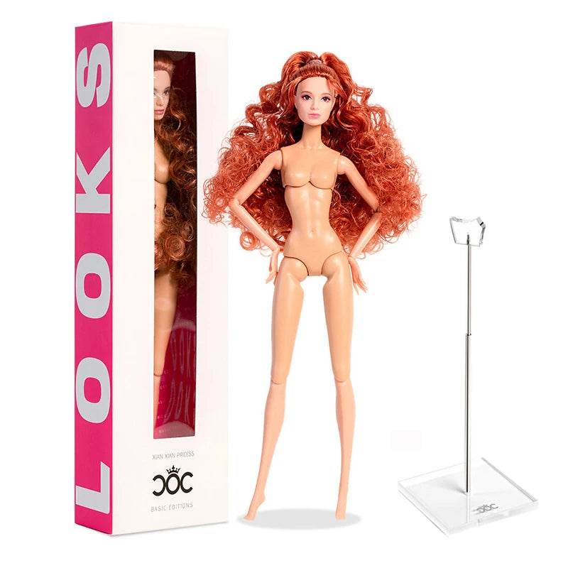 12inch European Fashion BJD Doll Body Black Skin Outfit - ToylandEU