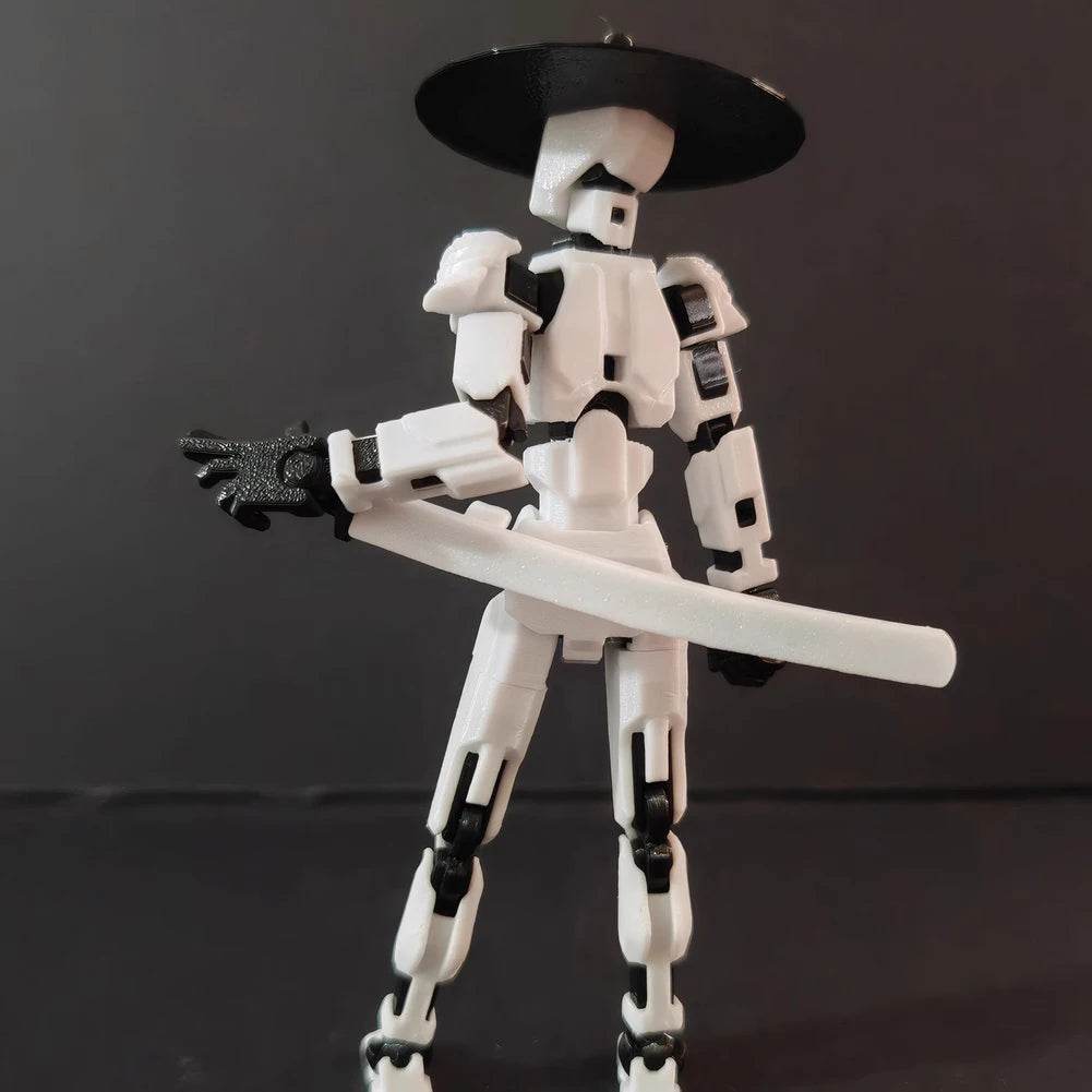 13 3D Printed Action Figure with Multiple Accessories Toys - ToylandEU