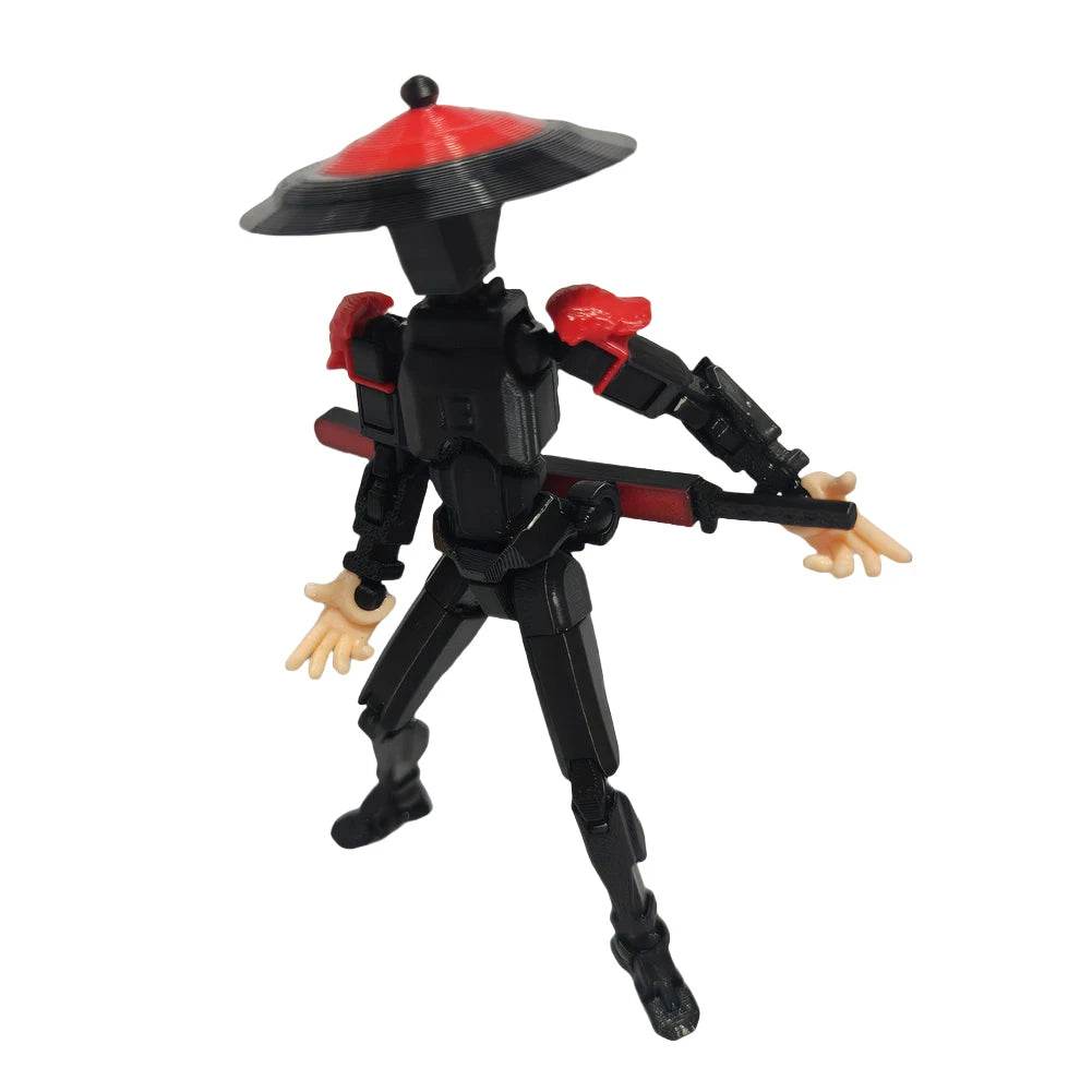 13 3D Printed Action Figure with Multiple Accessories Toys - ToylandEU