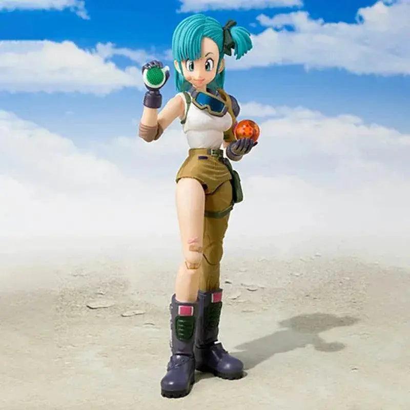  13.5cm Anime Dragon Ball Figures Bulma Goku Action Figure -  ToylandEU™