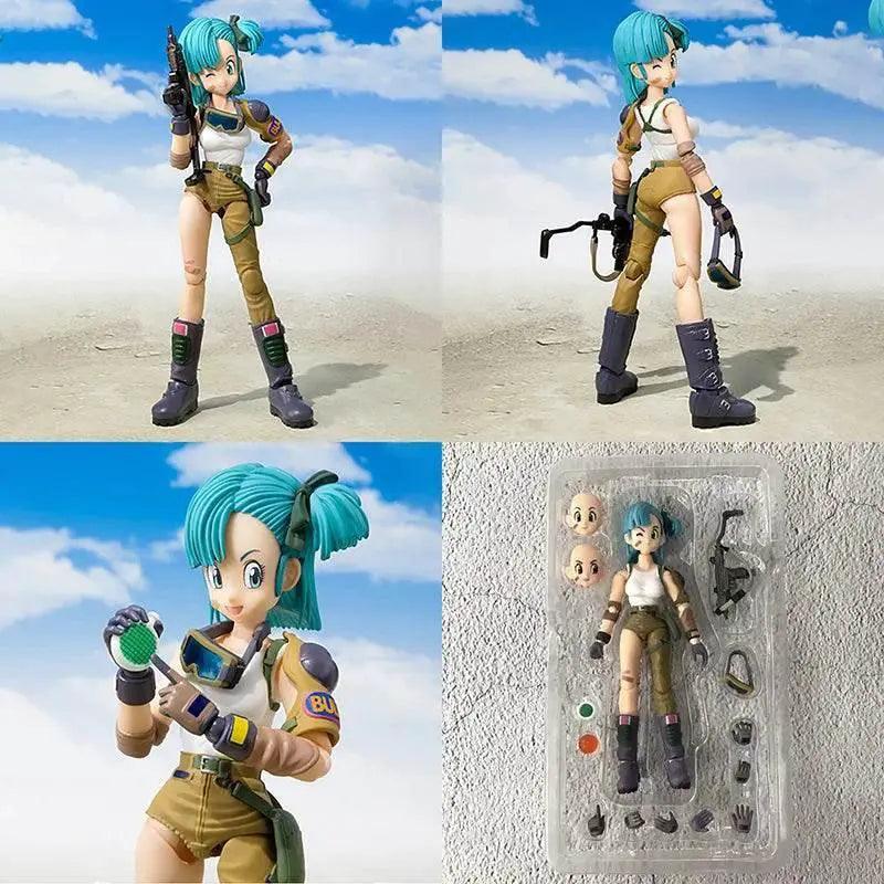  13.5cm Anime Dragon Ball Figures Bulma Goku Action Figure -  ToylandEU™