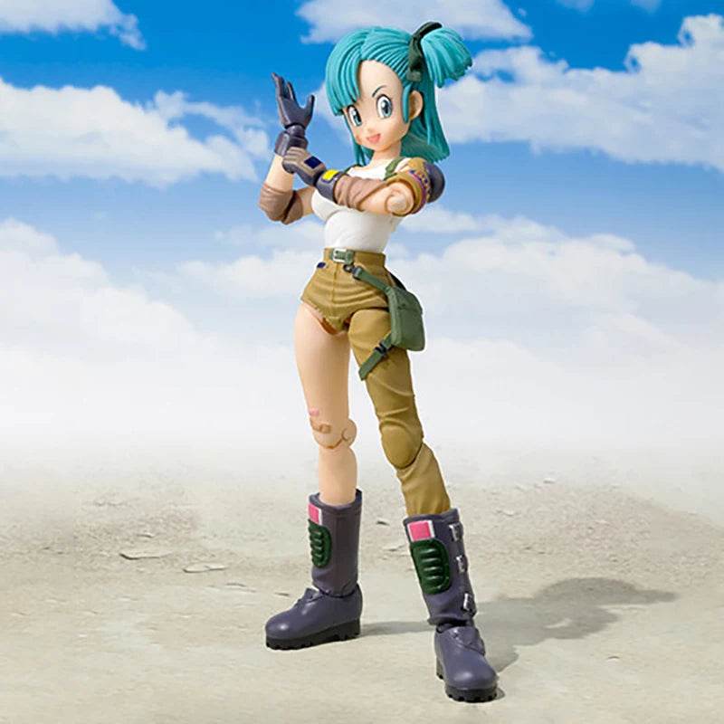 13.5cm Anime Dragon Ball Figures Bulma Goku Action Figure Toys - ToylandEU