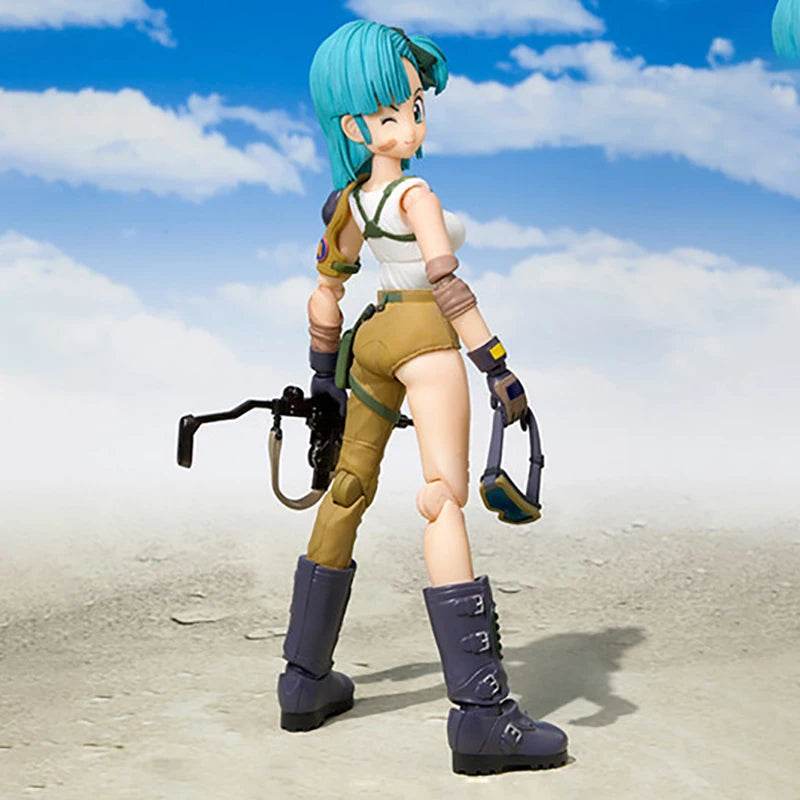 13.5cm Anime Dragon Ball Figures Bulma Goku Action Figure Toys - ToylandEU