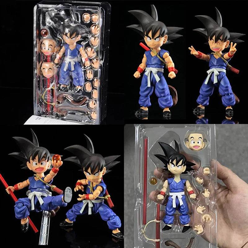 13.5cm Anime Dragon Ball Figures Bulma Goku Action Figure Toys - ToylandEU