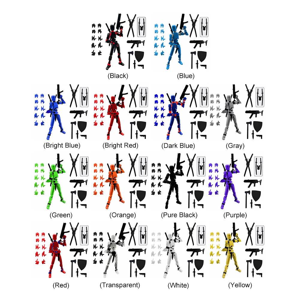 13 Action Figure Titan Multi-articular Robot Toys Dummy - ToylandEU