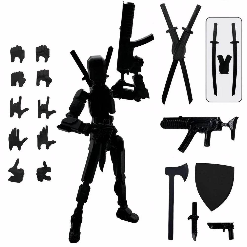 13 Action Figure Titan Multi-articular Robot Toys Dummy - ToylandEU