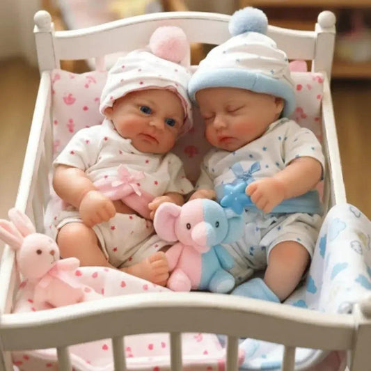  13 Inch Open Mouth Silicone Reborn Dolls Soft Touch -  ToylandEU™