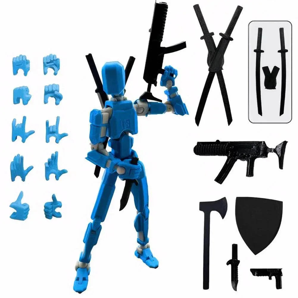 13 Multi-Jointed Action Figures with Multiple Accessories - ToylandEU