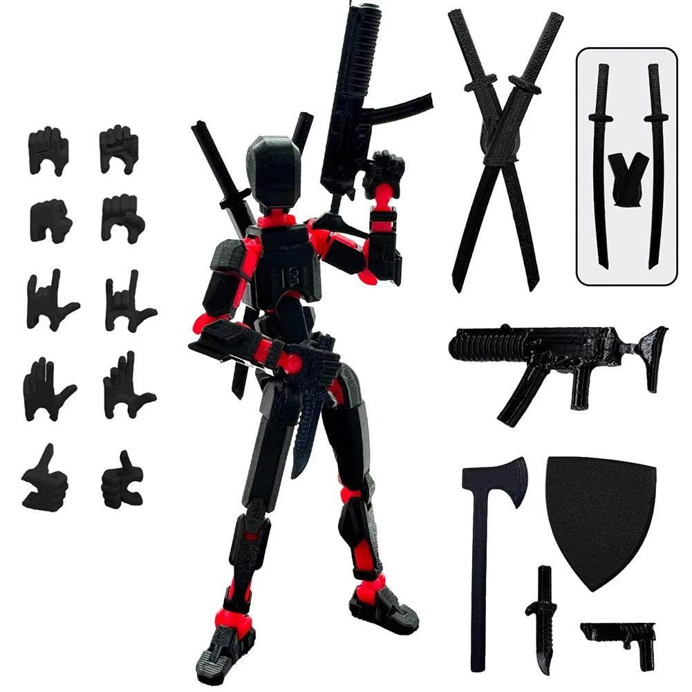 13 Multi-Jointed Action Figures with Multiple Accessories - ToylandEU
