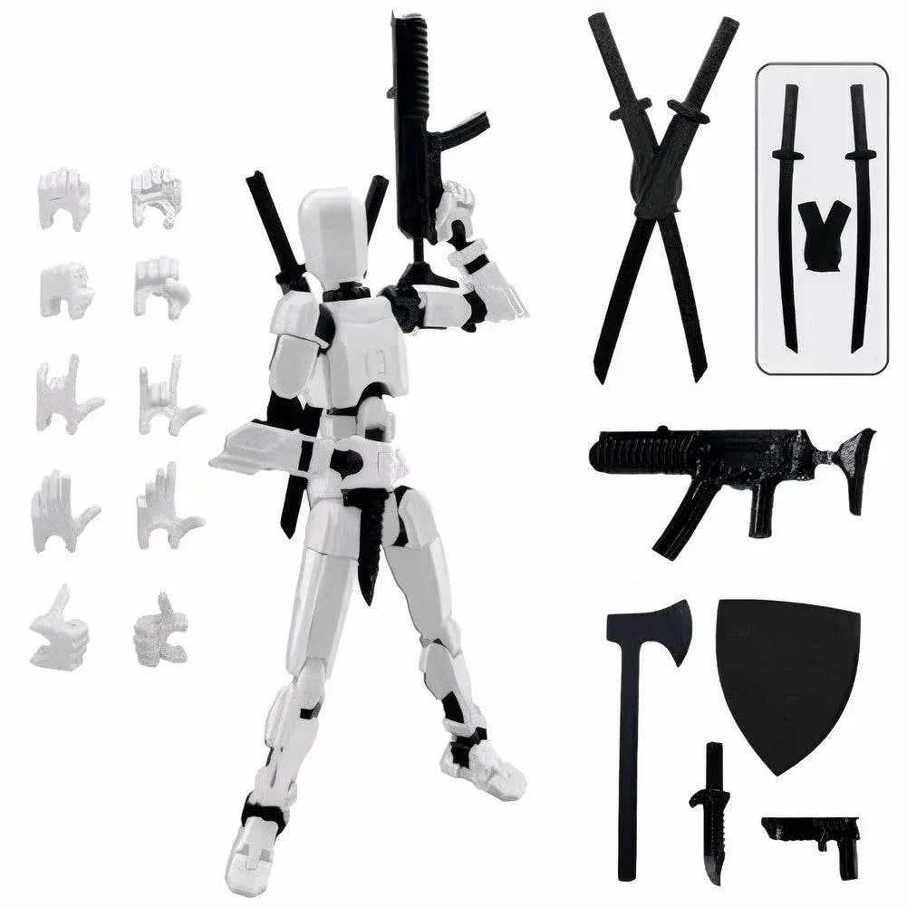 13 Multi-Jointed Action Figures with Multiple Accessories - ToylandEU
