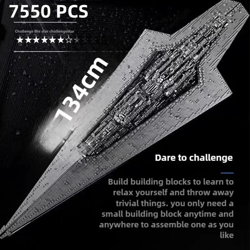  13134 The MOC-15881 Executor Class Star Star Plan Space Wars Dreadnought Building Blocks Bricks Toys Kids Christmas Adults Gifts -  ToylandEU™