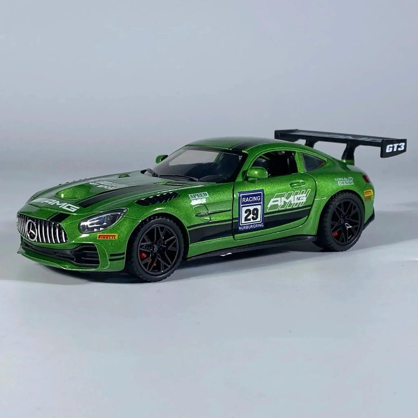  132 Scale Diecast Metal Car Sound And Light Pull Back -  ToylandEU™