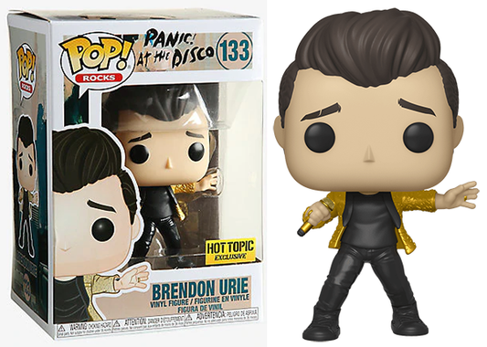 Brendon Urie Funko Pop Vinyl Hot Topic Exclusive 133